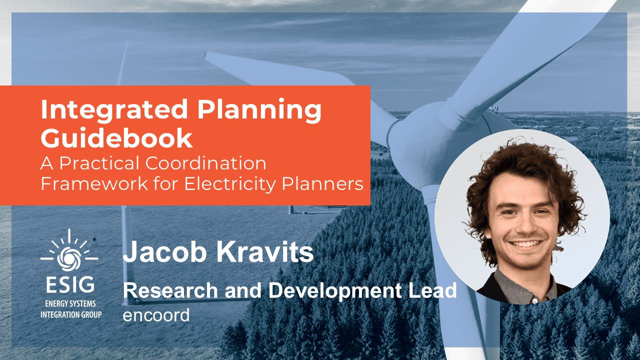 Presentation · ESIG Integrated Planning workshop