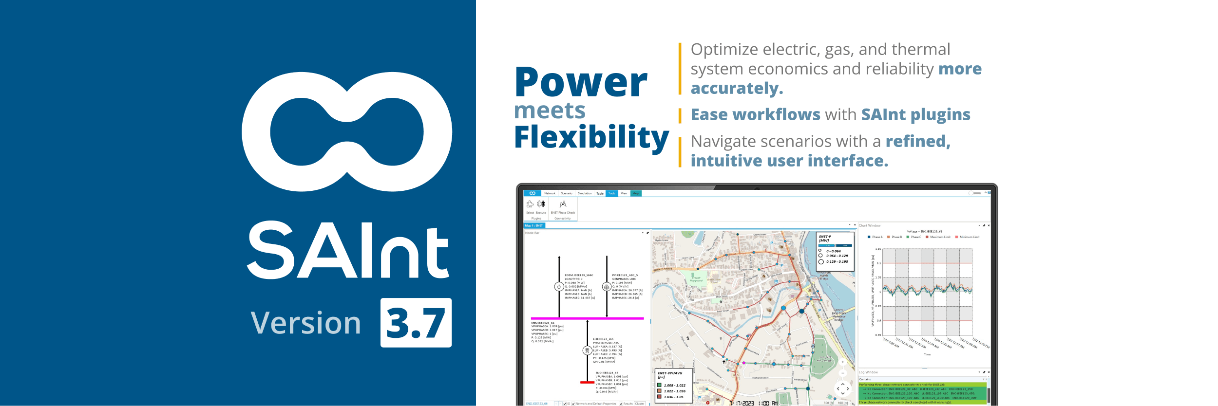 SAInt 3.7: Smarter Tools for Integrated Energy System Modeling